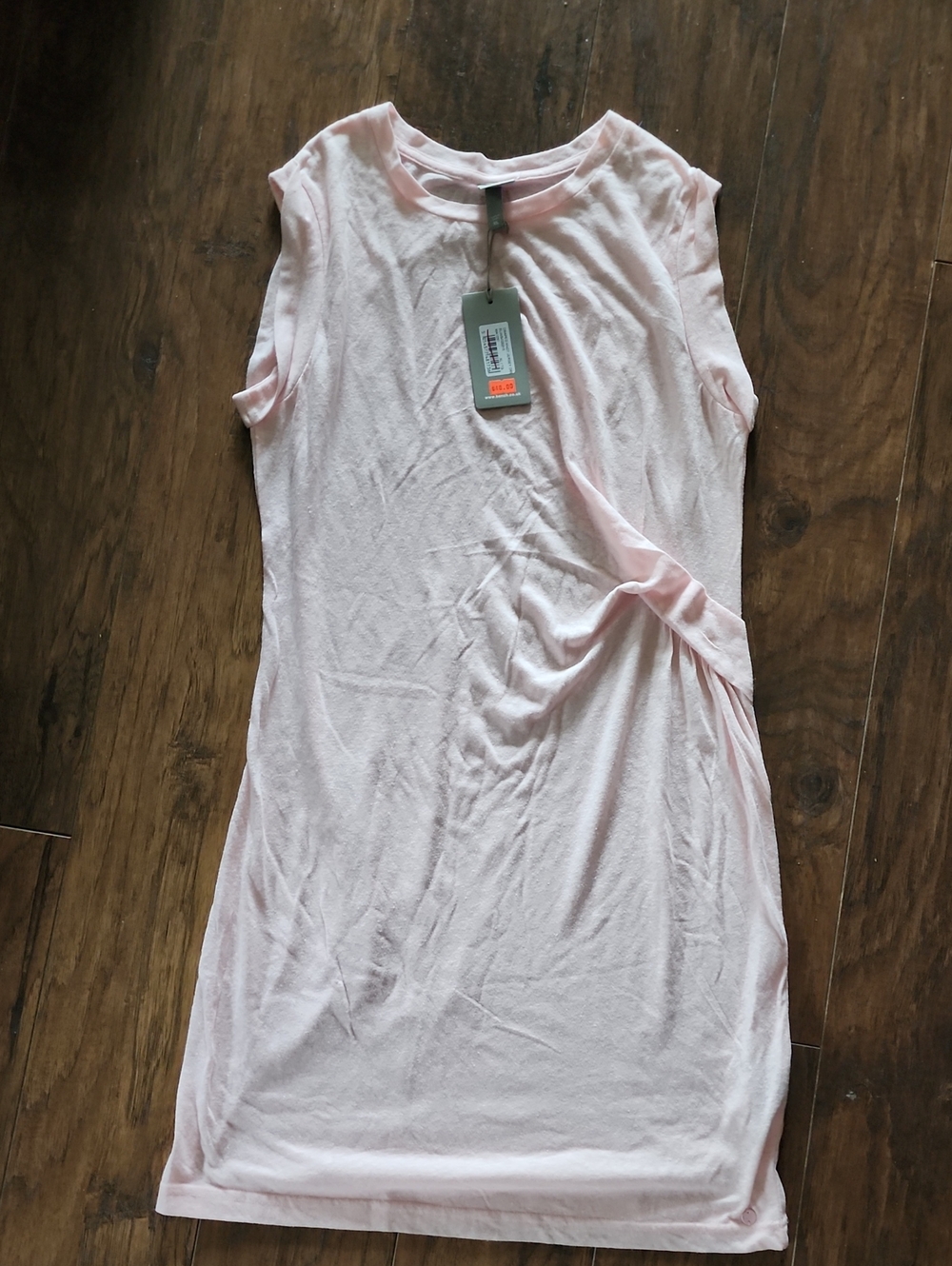 Bench Light Pink Midi Dress with Side Knot